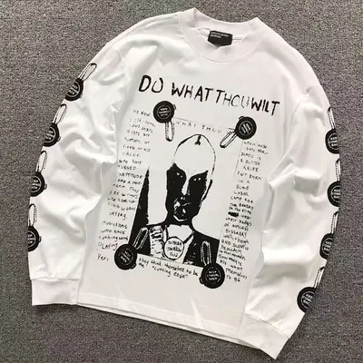 ¥88 ENFANTS RICHES DEPRIMES LONG SLEEVED 580826117(im 170cm 60kg i wear size S in the phot)