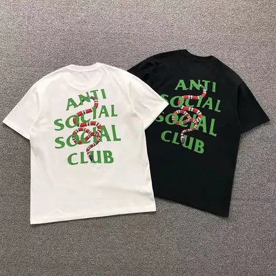 ¥85 ANTI SOCIAL SOCIAL CLUB T-SHIRT 3108081102(im 170cm 60kg i wear size M in the phot)