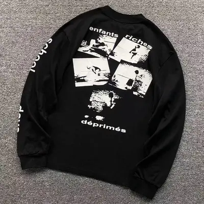 ¥88 ENFANTS RICHES DEPRIMES LONG SLEEVED 580825117(im 170cm 60kg i wear size S in the phot)