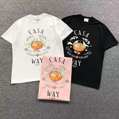 ¥85 CASABLANCA T-SHIRT 1108090932(im 170cm 60kg i wear size M in the phot)