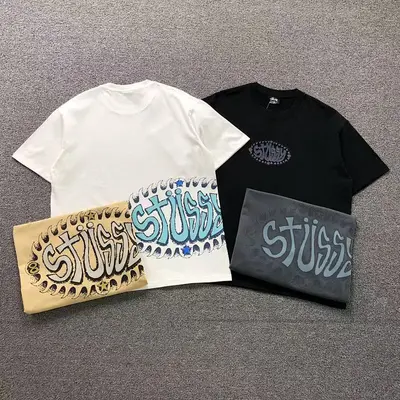 ¥78 STUSSY T-SHIRT 3108110402(im 170cm 60kg i wear size XL in the phot)