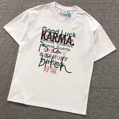 ￥88 VETEMENTS T-SHIRT 41081205145（im 170cm 60kg i wear size S in the phot）