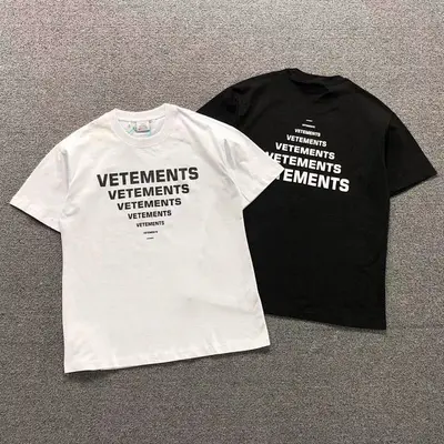 ￥88 VETEMENTS T-SHIRT 41081206145（im 170cm 60kg i wear size S in the phot）