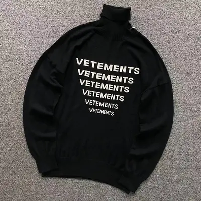 ￥158 VETEMENTS SWEATER 41081301145（im 170cm 60kg i wear size S in the phot）
