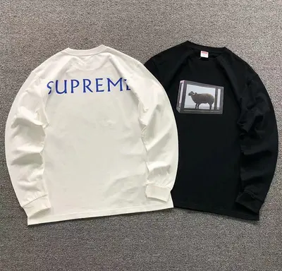 ¥95 S⭐⭐R⭐⭐E LONG SLEEVED 581211123(im 170cm 60kg i wear size M in the phot)