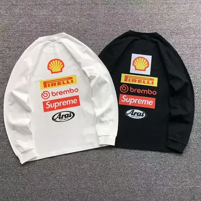 ¥95 S⭐⭐R⭐⭐E LONG SLEEVED 581210123(im 170cm 60kg i wear size S in the phot)