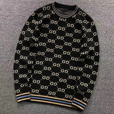 ¥208 G⭐C⭐I SWEATER 3108132021(im 170cm 60kg i wear size XL in the phot)