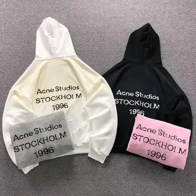 ¥195 ACNE STUDIOS HOODIE 4108140377(im 170cm 60kg i wear size S in the phot)