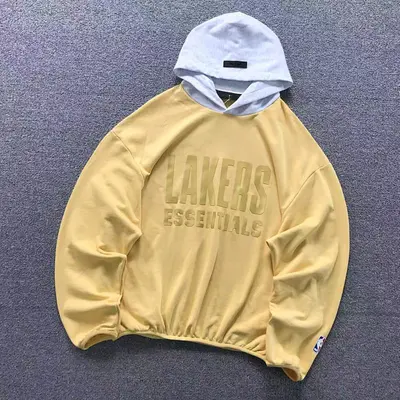 ¥115 FOG NBA BASKETBALL HOODIE 11081518119(im 170cm 60kg i wear size M in the phot)