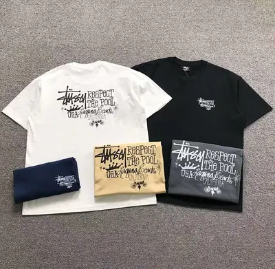 ￥78 STUSSY T-SHIRT 3108184102（im 170cm 60kg i wear size XL in the phot）