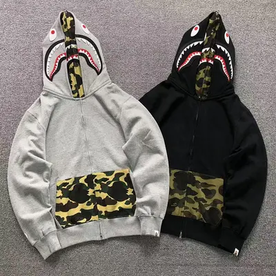 ￥308 BAPE HOODIE 3108194111（im 170cm 60kg i wear size M in the phot）