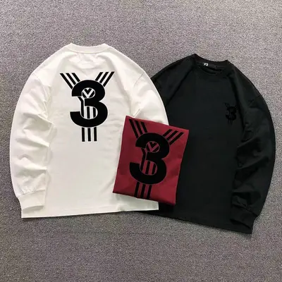 ￥138 Y-3 A⭐I⭐AS LONG SLEEVED 3108180521（im 170cm 60kg i wear size M in the phot）