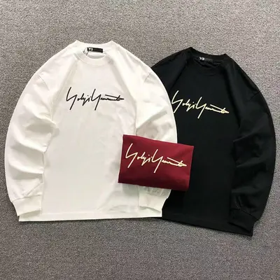 ￥138 Y-3 A⭐I⭐AS LONG SLEEVED 3108181121（im 170cm 60kg i wear size M in the phot）