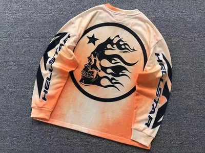 ￥98 HELLSTAR LONG SLEEVED 58182371（im 170cm 60kg i wear size M in the phot）