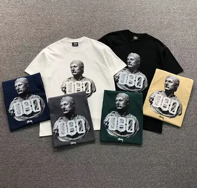 ¥78 STUSSY T-SHIRT 3108183902(im 170cm 60kg i wear size L in the phot)