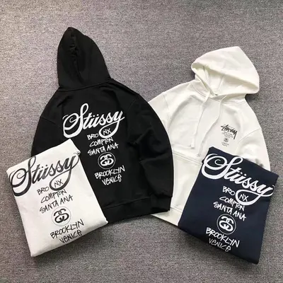 ¥128 STUSSY HOODIE 58180882(im 170cm 60kg i wear size S in the phot)