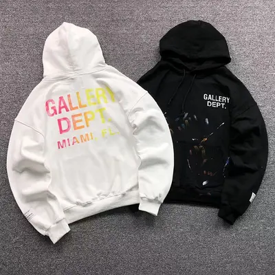 ¥175 GALLERY DEPT HOODIE 3108191617 (im 170cm 60kg i wear size S in the phot)