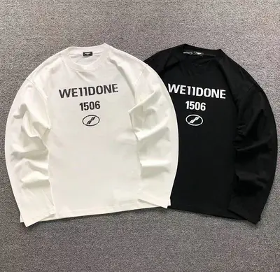 ¥135 WE11 ⭐⭐NE LONG SLEEVED 3108192317(im 170cm 60kg i wear size S in the phot)