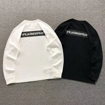 ￥95 S⭐⭐R⭐⭐E LONG SLEEVED 582008123（im 170cm 60kg i wear size M in the phot）