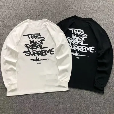 ￥95 S⭐⭐R⭐⭐E LONG SLEEVED 582020123（im 170cm 60kg i wear size M in the phot）