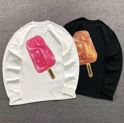 ￥95 STUSSY LONG SLEEVED 582001123 （im 170cm 60kg i wear size M in the phot）