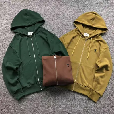￥138 AMI HOODIE 3108210221（im 170cm 60kg i wear size M in the phot）