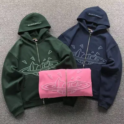 ￥158 BROKEN PLANET HOODIE 3108222917（im 170cm 60kg i wear size M in the phot）