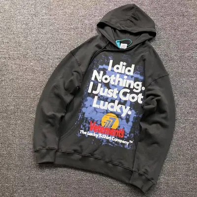 ¥158 VETEMENTS HOODIE 482319145(im 170cm 60kg i wear size S in the phot)19