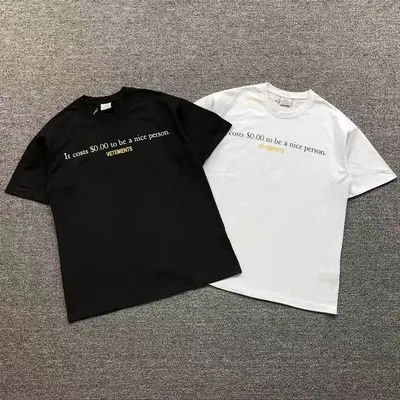 ¥88 VETEMENTS T-SHIRT 482325145(im 170cm 60kg i wear size S in the phot)