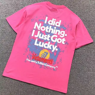 ¥88 VETEMENTS T-SHIRT 482312145(im 170cm 60kg i wear size S in the phot)