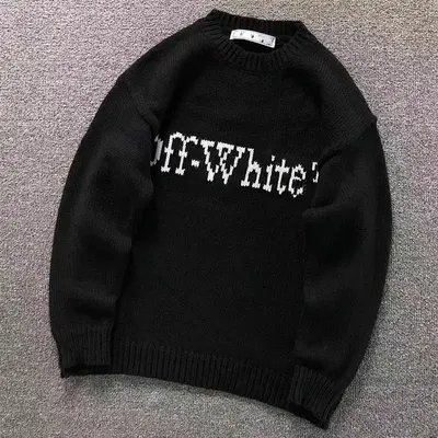 ¥135 OFF-WHITE SWEATER 11082310140(im 170cm 60kg i wear size M in the phot)