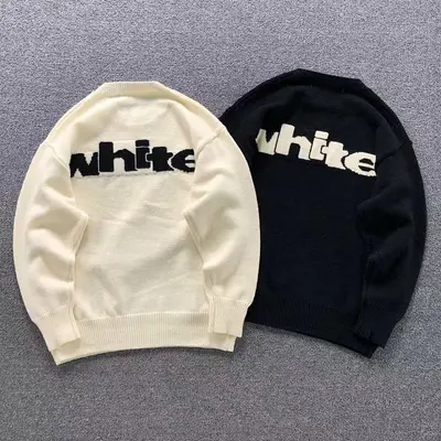 ￥138 OFF-WHITE SWEATER 11082304140（im 170cm 60kg i wear size M in the phot）