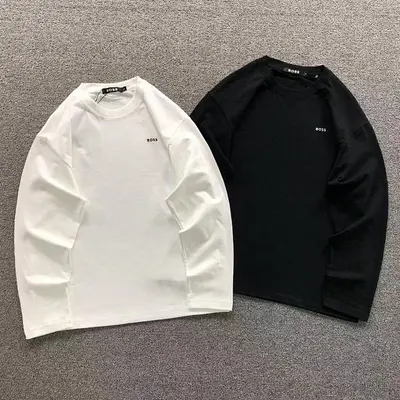 ￥138 H⭐G⭐ B⭐⭐S LONG SLEEVED 218250901（im 170cm 60kg i wear size L in the phot）