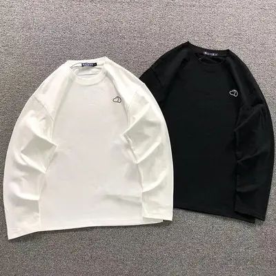 ￥138 HA⭐⭐⭐S LONG SLEEVED 218251301（im 170cm 60kg i wear size L in the phot）