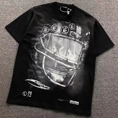 ￥135 HELLSTAR T-SHIRT 3108251672（im 170cm 60kg i wear size M in the phot）