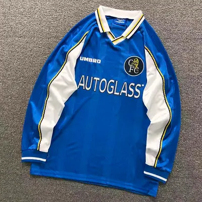 ￥98 FOOTBALL LONG SLEEVED 11082729002（im 170cm 60kg i wear size L in the phot）