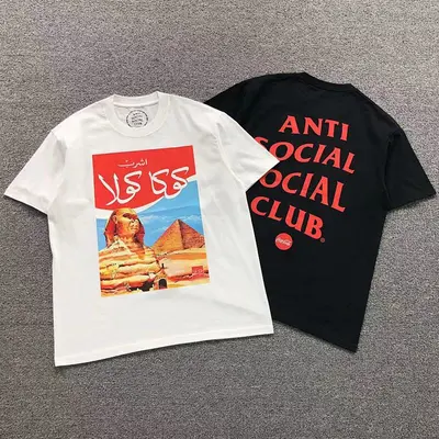 ￥85 ANTI SOCIAL SOCIAL CLUB T-SHIRT 3108271802（im 170cm 60kg i wear size M in the phot）
