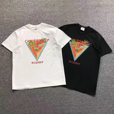 ￥85 CASABLANCA T-SHIRT 1108270132（im 170cm 60kg i wear size L in the phot）