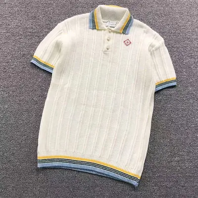 ¥128 CASABLANCA SWEATER POLO 583050127(im 170cm 60kg i wear size L in the phot)