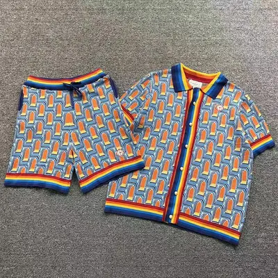 ¥445 CASABLANCA SWEATER SHIRT SHORTS 583045127(im 170cm 60kg i wear size XL in the phot)
