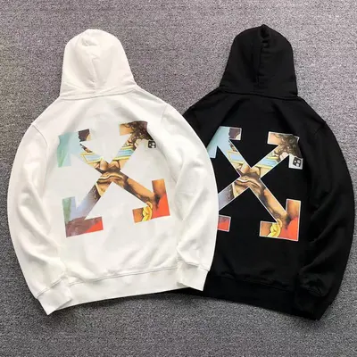 ¥175 OFF-WHITE HOODIE 59014719(im 170cm 60kg i wear size M in the phot)