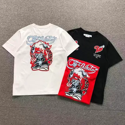 ¥98 OFF-WHITE T-SHIRT 59014419(im 170cm 60kg i wear size M in the phot)