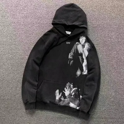 ¥188 OFF-WHITE HOODIE 59013919(im 170cm 60kg i wear size S in the phot)