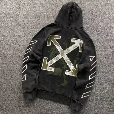￥195 OFF-WHITE HOODIE 59013019（im 170cm 60kg i wear size S in the phot）