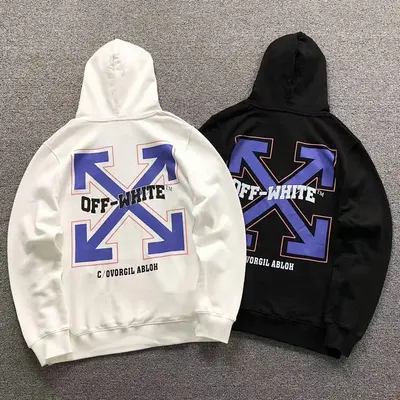 ￥175 OFF-WHITE HOODIE 59011919（im 170cm 60kg i wear size M in the phot）