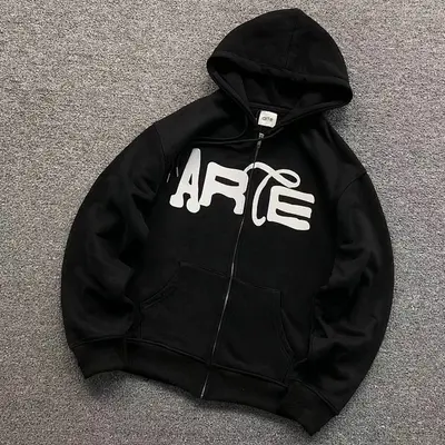 ￥178 A⭐T⭐ HOODIE 1109020556（im 170cm 60kg i wear size M in the phot）