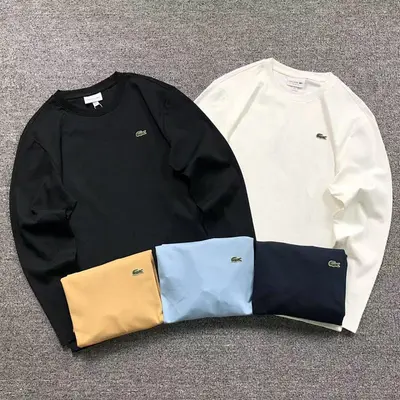 ¥98 LACOSTE LONG SLEEVED 1109032230(im 170cm 60kg i wear size M in the phot)