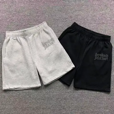 ¥88 BROKEN PLANET SHORTS 1109030140(im 170cm 60kg i wear size M in the phot)
