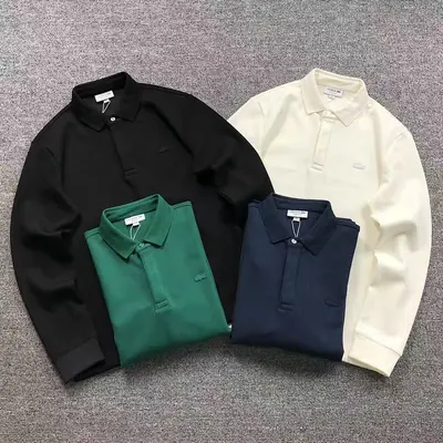 ￥158 LACOSTE LONG SLEEVED 219051904（im 170cm 60kg i wear size L in the phot）