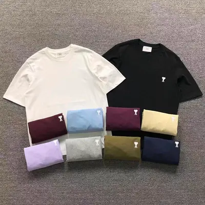 ￥95 AMI T-SHIRT 3109041117（im 170cm 60kg i wear size S in the phot）